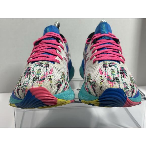 Asics Gel Nimbus 24 Womens 6 Color Injection Tropical Running Shoes 1012B284 - Picture 9 of 12
